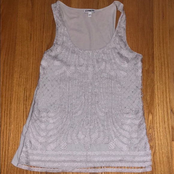 Express Tops - Express Lace Tank Top